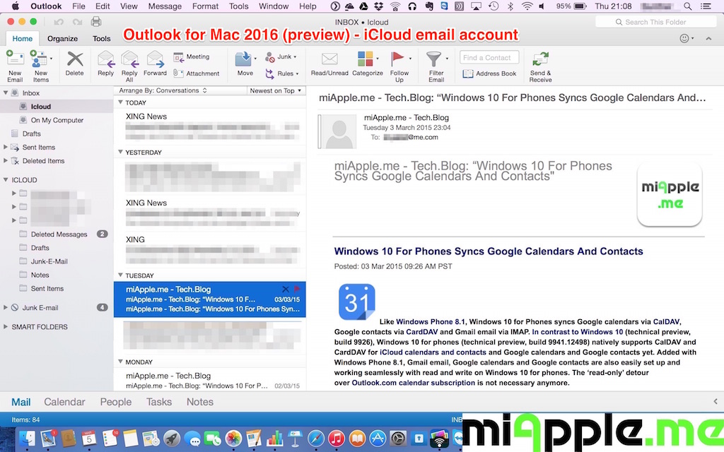 set up an away message in outlook 2016 for mac